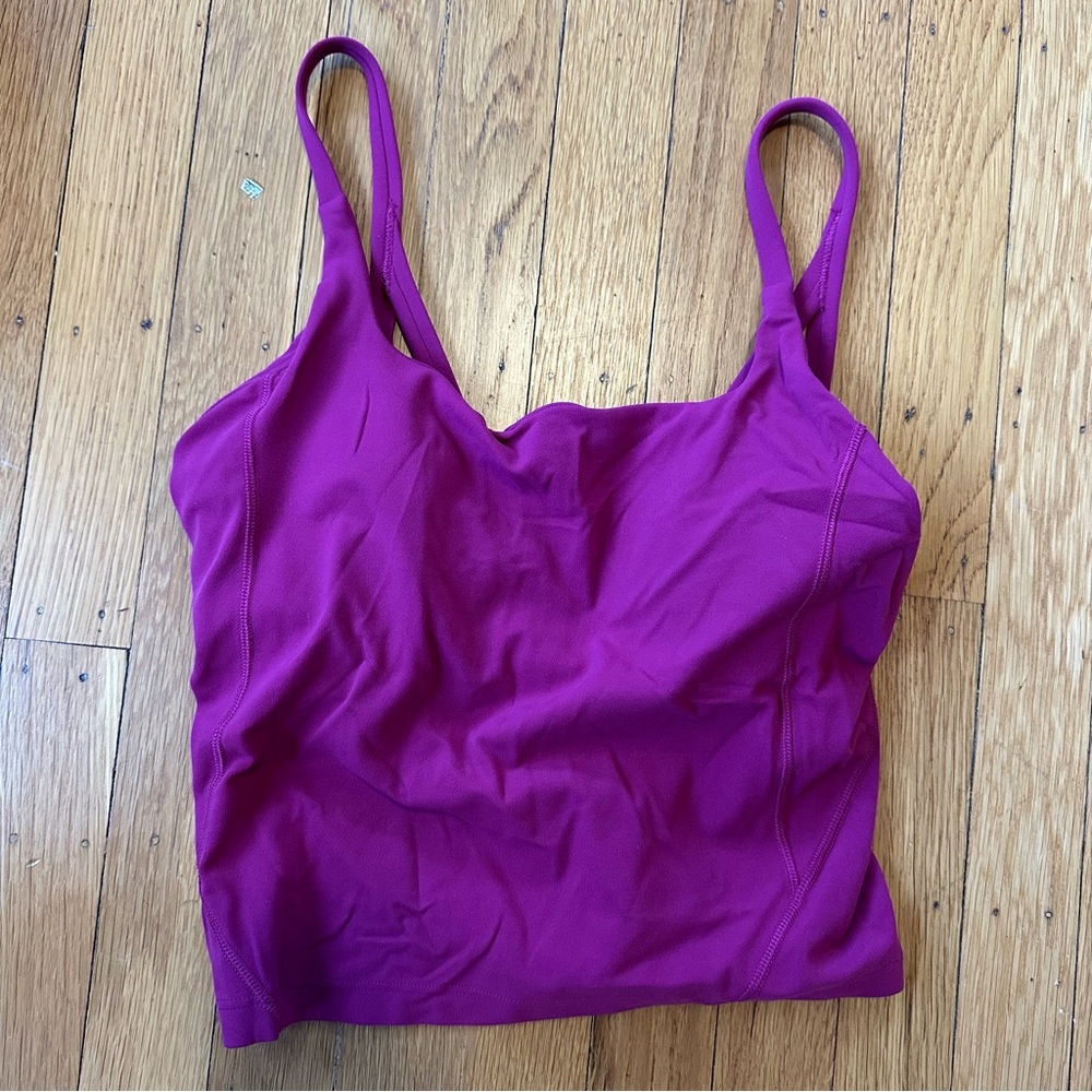 Strappy Nulu Shelf Tank Top